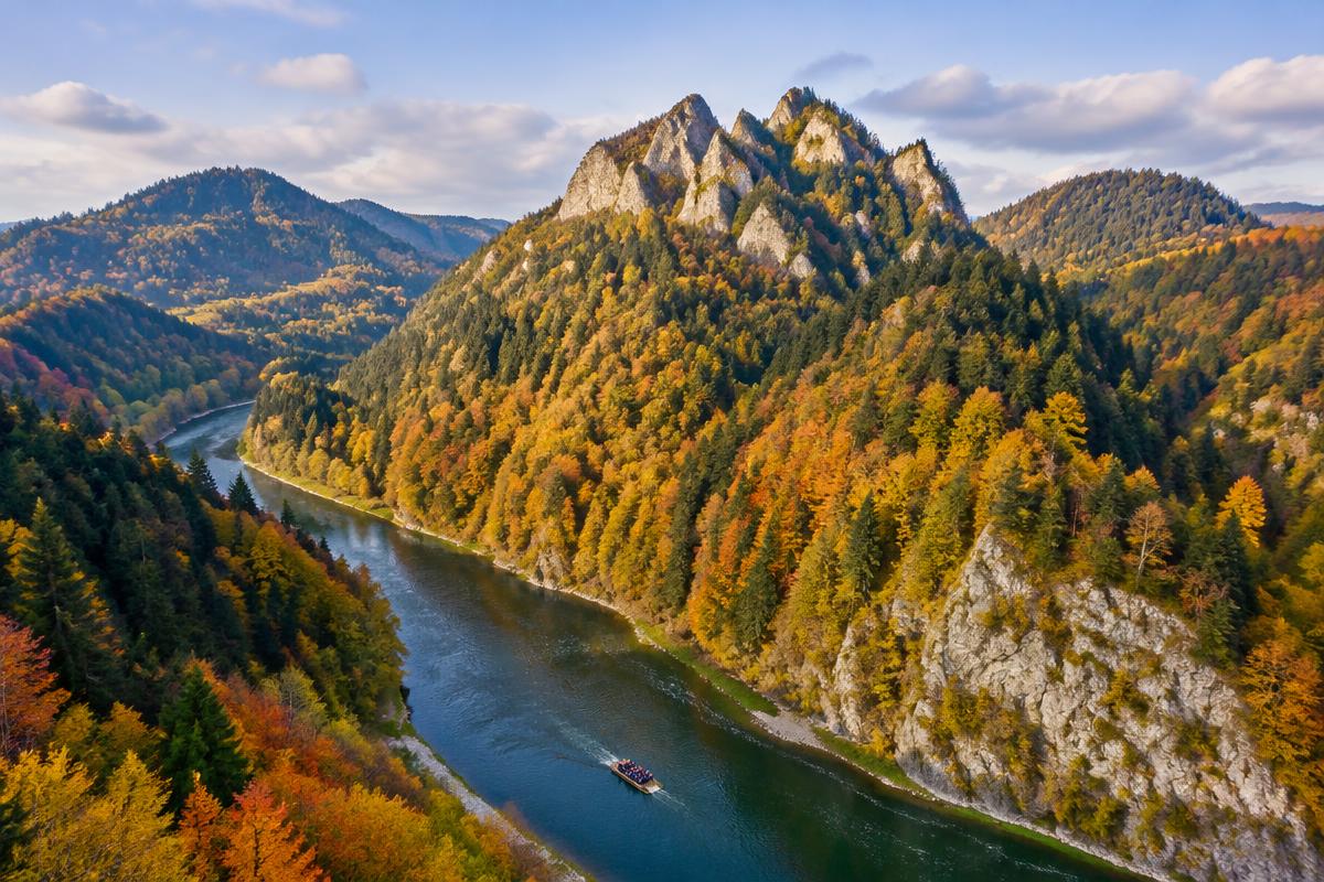 Krajobraz górski — Pieniny