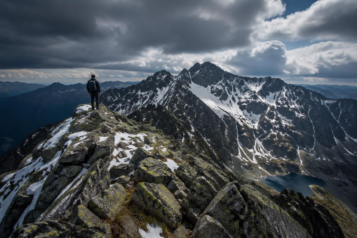 Krajobraz górski — Tatry